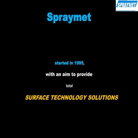Spraymet oil and gas presentation