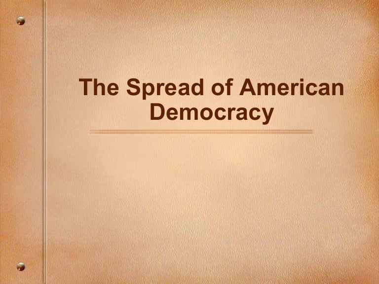 Spread Am Democracy