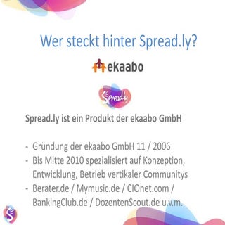 Spread.ly - deutsche Präsentation
