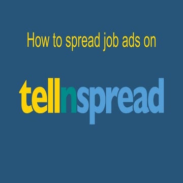 Spread on tellnspread