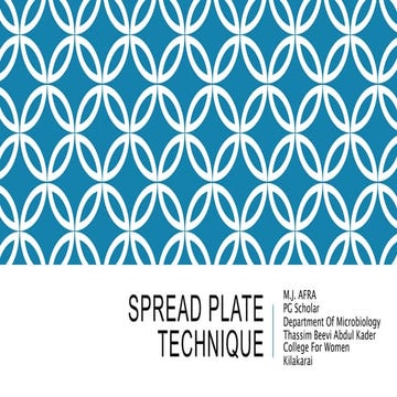 Spread plate technique.pptx