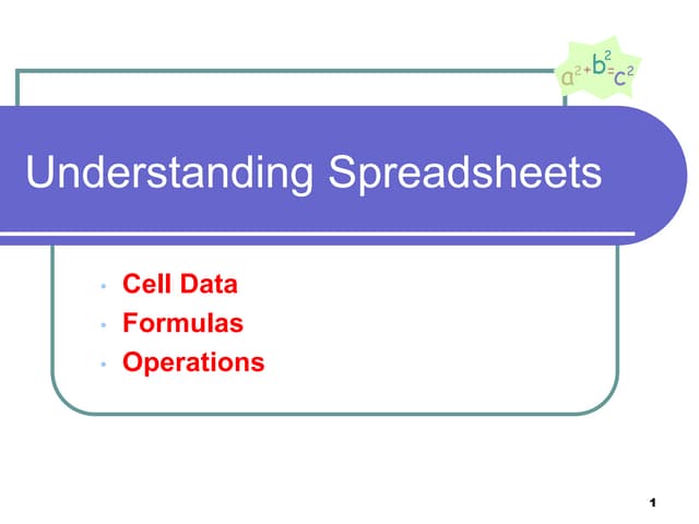 Spreadsheet formulas ppt (1)