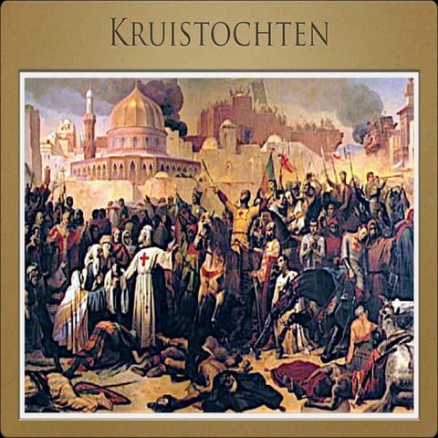 Spreekbeurt van Thomas over kruistochten