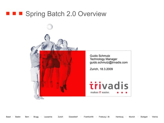 Spring Batch 2.0