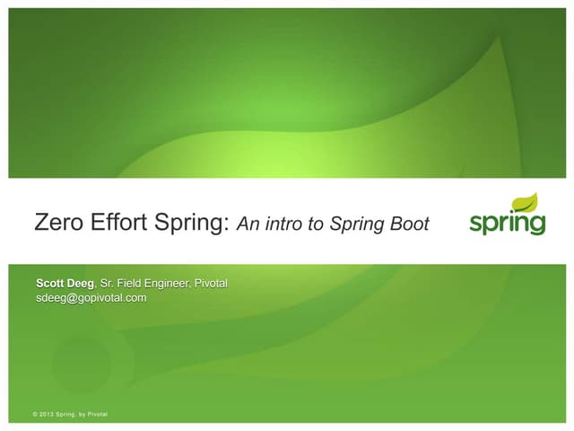 Spring boot