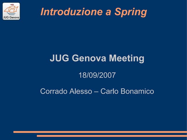 Spring Intro
