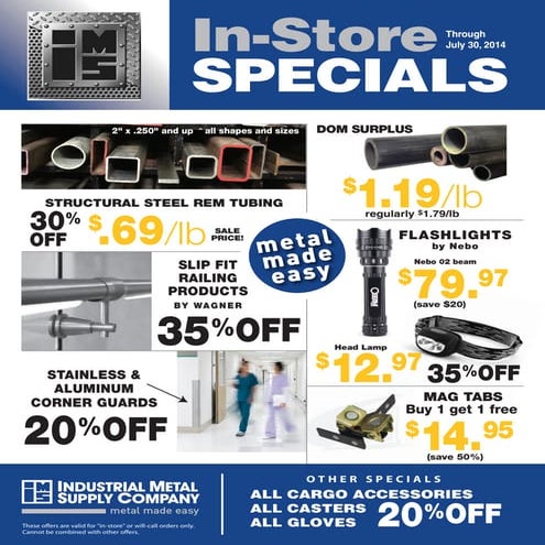 Store Specials Flyer 