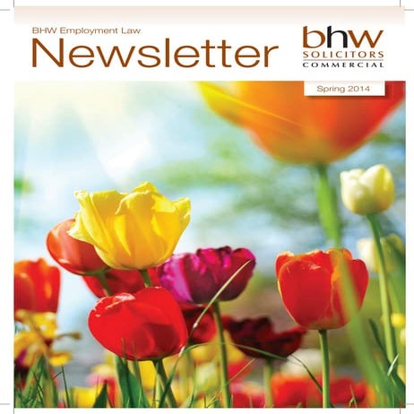 Spring 2014 newsletter