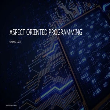 Spring aop