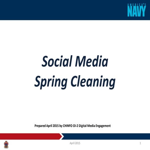 Social Media Spring Cleaning