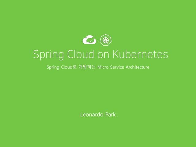 Spring cloud on kubernetes
