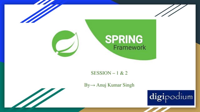 Spring framework  Introduction