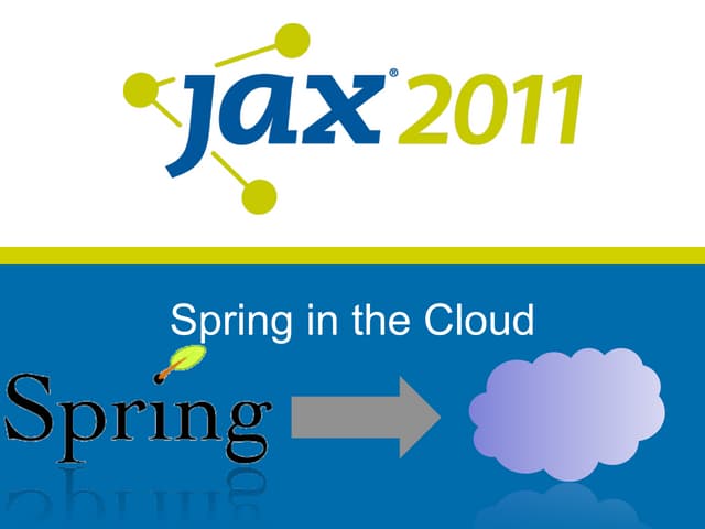 Spring in the Cloud