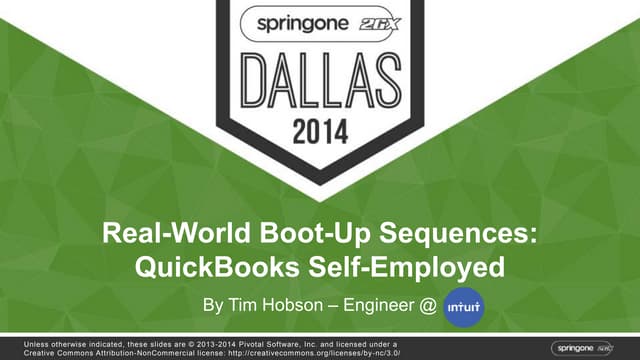 Real-World Boot-Up Sequences - QuickBooks Self-Employed