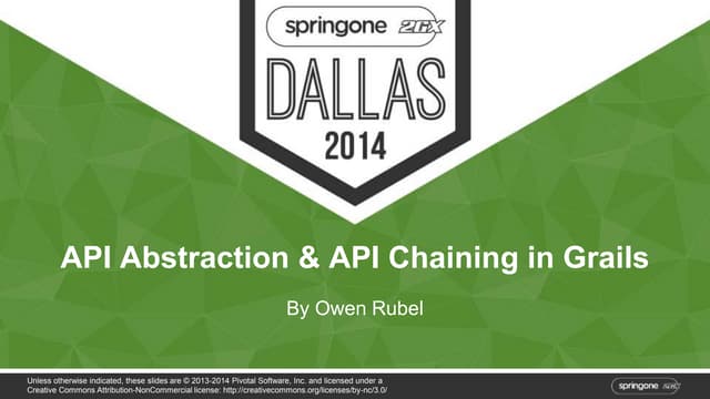 Api Abstraction & Api Chaining