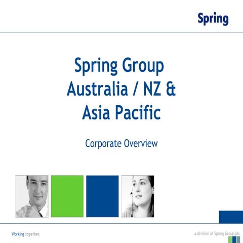 Spring Group Overview 2009