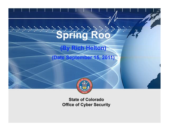 Spring Roo Rev005