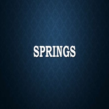 Springs