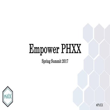 Spring Summit Empowered PhXX