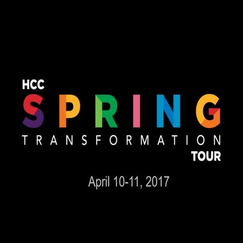 HCC Spring Transformation Tour