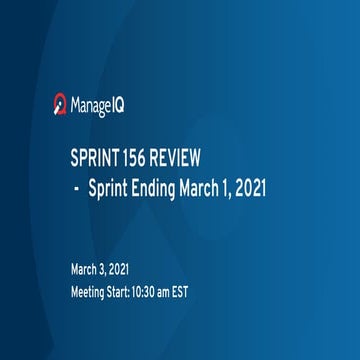 Sprint 156