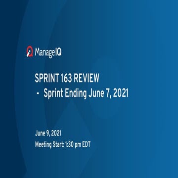 Sprint 163
