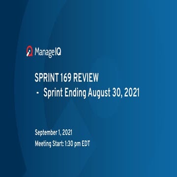 Sprint 169