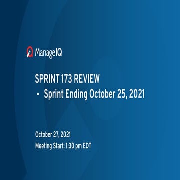 Sprint 173