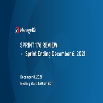 Sprint 176