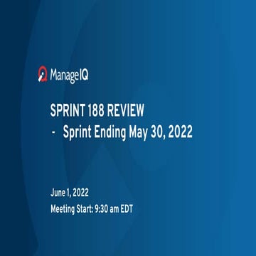 Sprint 188