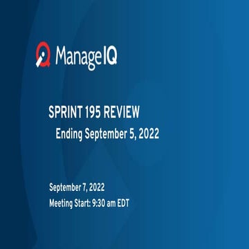 Sprint 195