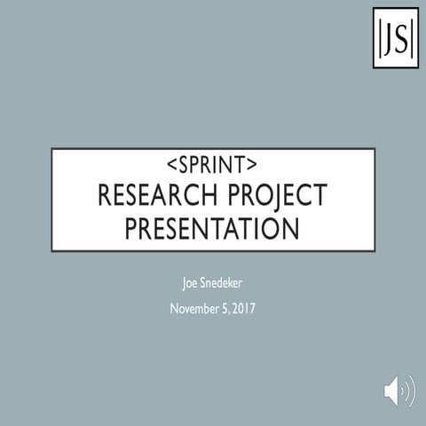 Sprint Brand Strategy & Research 
