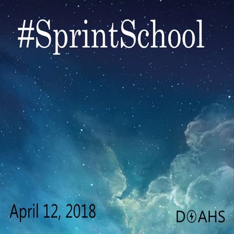 Sprint school 2 slidepack