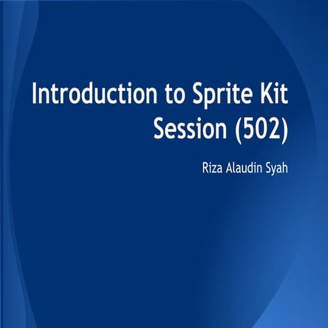 Sprite kit