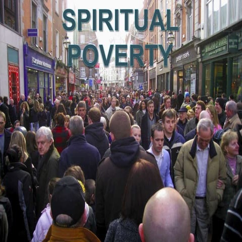 Spritual poverty