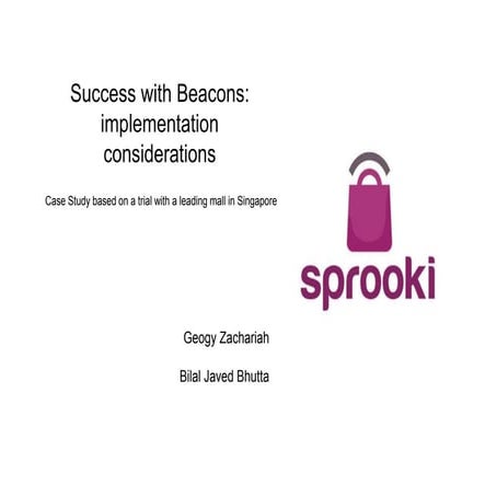 Sprooki @ Commerce Factory Singapore