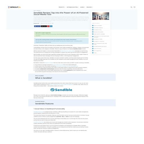Sendible Review: Unlock the Potential of AI-Driven Social Media ...