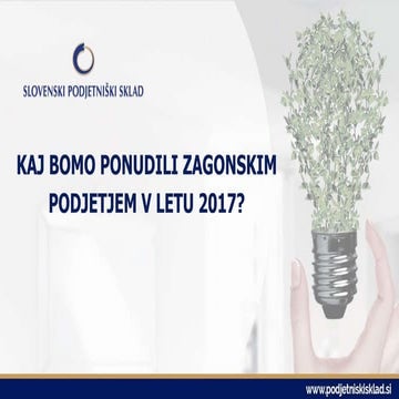 Roadshow pomlad 2017 - Produkti SPS v 2017