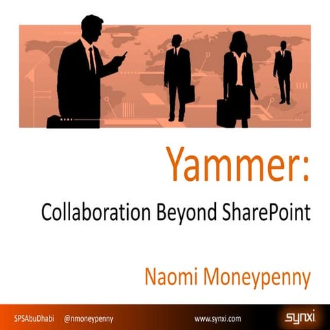 SPS Abu Dhabi, Yammer & SharePoint