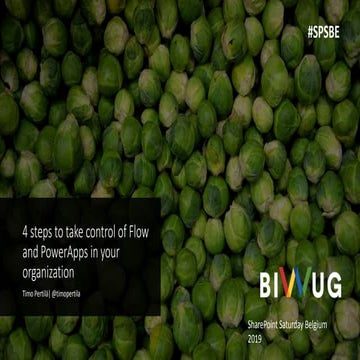 4 steps to take control of Flow and PowerApps in your organization