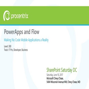 SPSDC PowerApps and Flow by Hemendra Patel