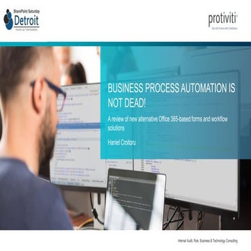 Business Process Automation is not Dead!