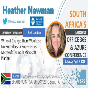 Office 365 Tour South Africa - East London - Without Change, There Would Be N...