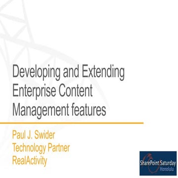 SharePoint Saturday/Friday Honolulu