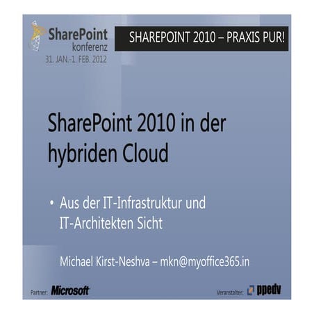SharePoint 2010 in der hybriden Cloud