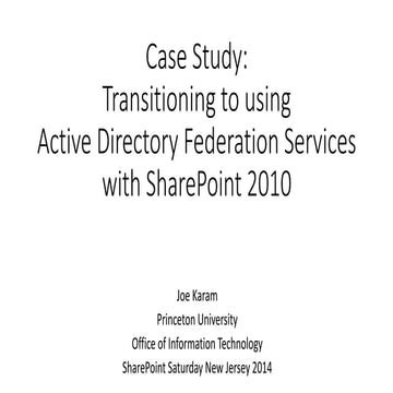 Spsnj case study 2014