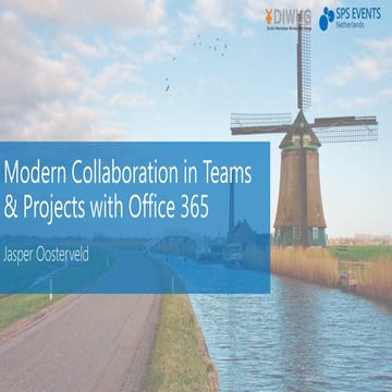Modern Collaboration in Teams and Projects with Office 365