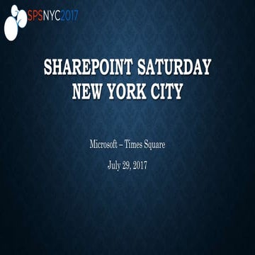 Spsnyc 2017 slides