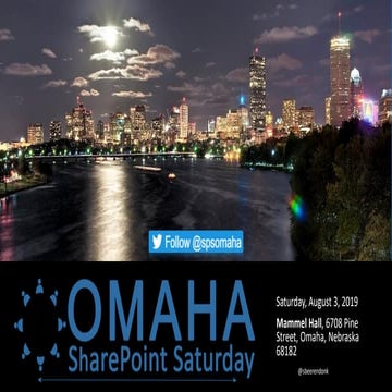 SPS Omaha Create a Solid Communication Plan For Microsoft O365 Implementation...