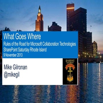 SPSRI  - what goes where final